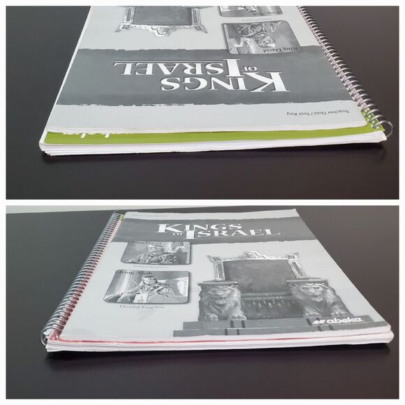 Abeka Kings Of Israel Video Manual, Quiz And Test Key Homeschool MISSING PG - Picture 4 of 10